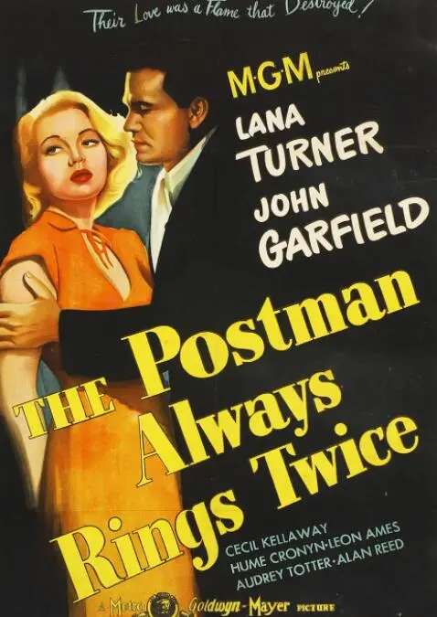 《邮差总按两次铃》：情欲、背叛与命运的交响曲，一场无法逃脱的死亡游戏